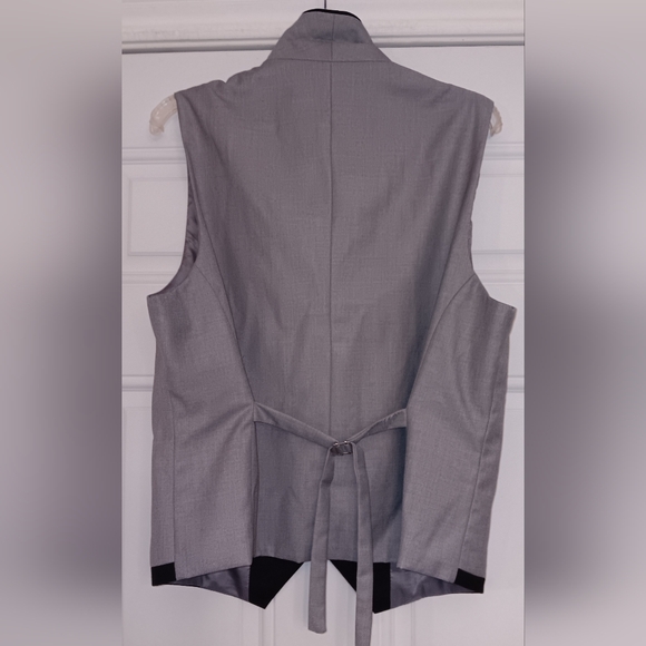 COOFANDY Men's Suit Vest Formal Business Dress Vest Casual Size Medium - Picture 2 of 3